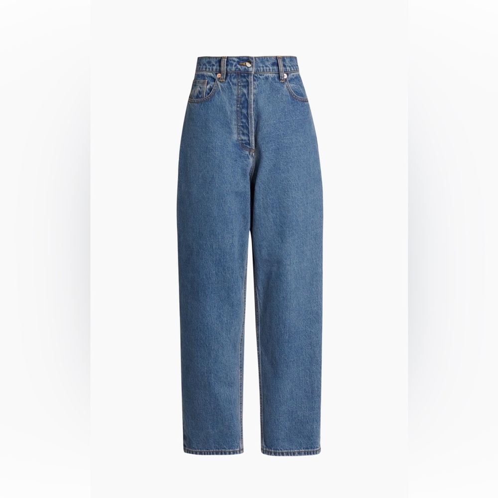 Ronny Kobo Crawford Denim Crop Jeans